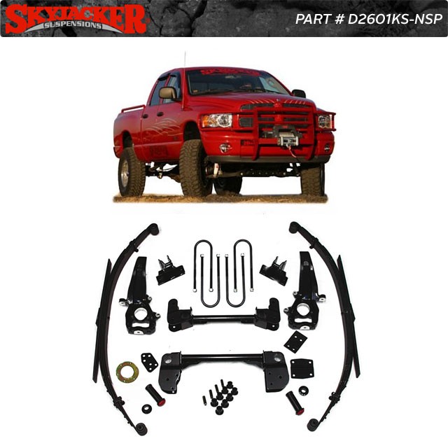 Skyjacker 6" Lift Kit 02-05 Dodge Ram 1500 4wd